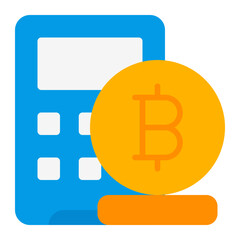 Calculator flat icon