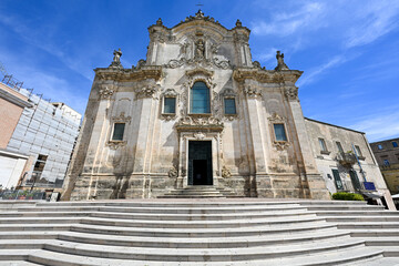 Obraz premium Church of San Francesco d'Assisi - Matera, Italy