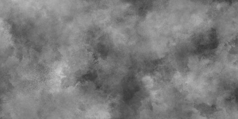  Silver ink and watercolor textures with black and white grunge texture, black and whiter background with puffy smoke and clouds, Grunge grey plaster large long surface with scratches.