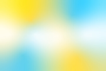 Abstract yellow blue gradient effect on transparent background