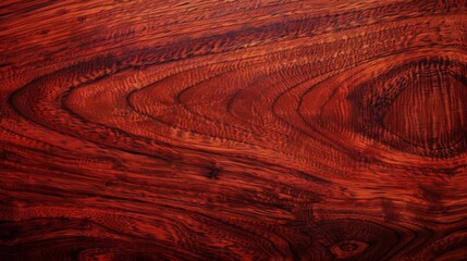 Close-Up of Smooth Polished Mahogany Wood Texture - Ideal for Backgrounds, Print, or Design Projects