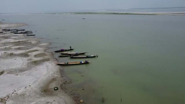 Areal View River and Boad