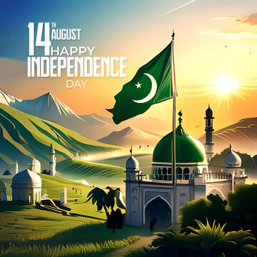 14 august pakistan independence day Memories of Pakistan Journeys with flag