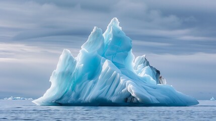 Icebergs that defy physics, floating sideways and forming astonishing shapes, captivate and challenge us.