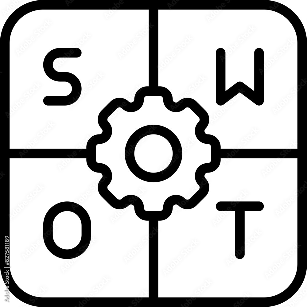 Poster Swot icon