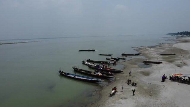 Areal View River and Boad