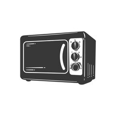 Silhouette microwave black color only