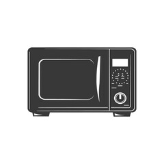 Silhouette microwave black color only