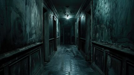 The haunted hotel is a place of mystery and intrigue.