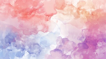 Fototapeta premium Pastel watercolor patterned background