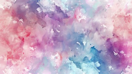 Fototapeta premium Pastel watercolor patterned background