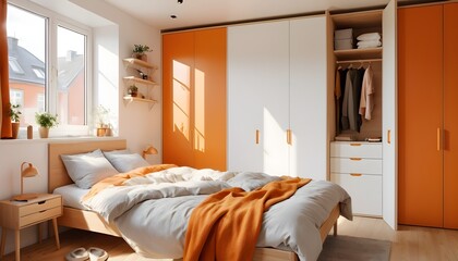 Scandinavian bedroom interior design bedroom