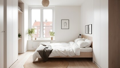 Scandinavian bedroom interior design bedroom