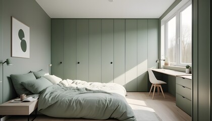 Scandinavian bedroom interior design bedroom