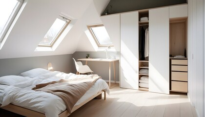 Scandinavian bedroom interior design bedroom