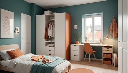 Scandinavian bedroom interior design bedroom