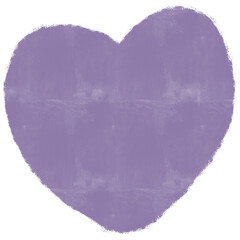 Purple Heart Brushstroke