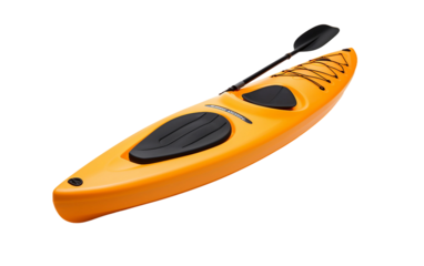 kayak isolated on white