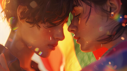 I believe that marriage isn&rsquo;t between a man and a woman, but between love and love.