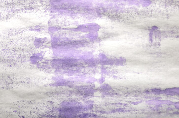 
dirty background of pale purple stains on paper