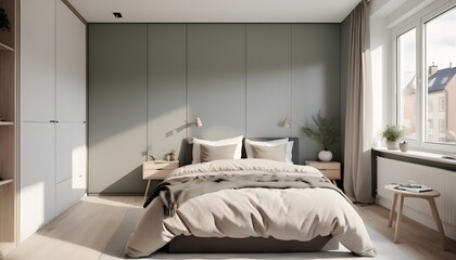 Scandinavian bedroom interior design bedroom