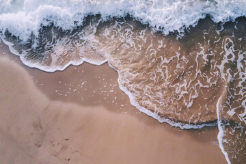 beach wave, generative ai