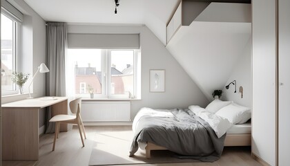 Scandinavian bedroom interior design bedroom