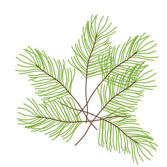 Pine-leaf-decoration