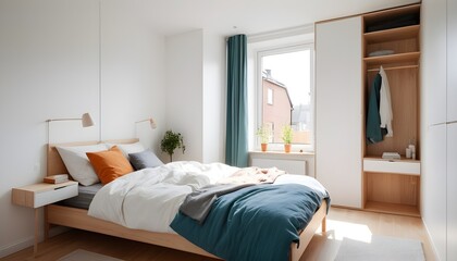Scandinavian bedroom interior design bedroom