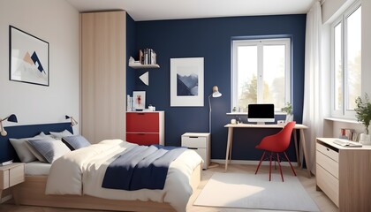 Scandinavian bedroom interior design bedroom