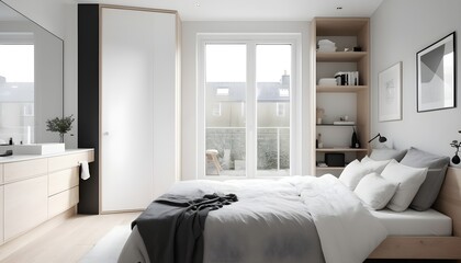 Scandinavian bedroom interior design bedroom