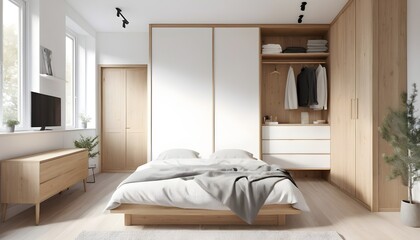 Scandinavian bedroom interior design bedroom