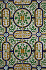 Detailed white tiles
