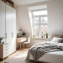 Scandinavian bedroom interior design bedroom