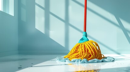 Equipment for cleaning the house, broom, mop