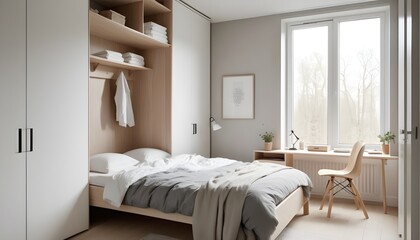 Scandinavian bedroom interior design bedroom