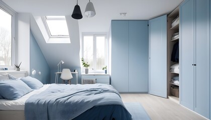 Scandinavian bedroom interior design bedroom