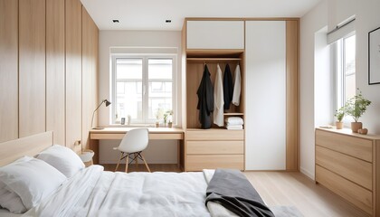 Scandinavian bedroom interior design bedroom