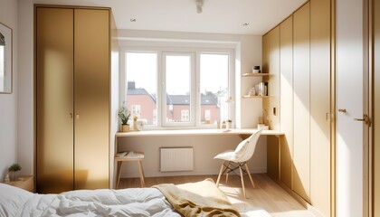 Scandinavian bedroom interior design bedroom