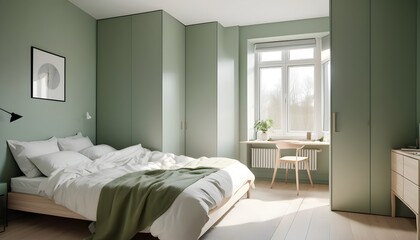 Scandinavian bedroom interior design bedroom
