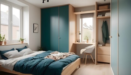 Scandinavian bedroom interior design bedroom