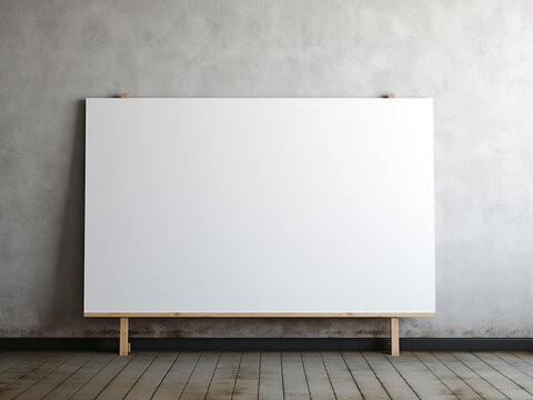 Utilize blank board for conveying message