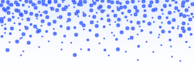 Glittering vector dust on a transparent background. Blue sparkling lights. Christmas Holiday glow particle. Magic star effect. Shine background. Festive party design. Vector EPS 10