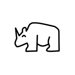 Stroke line icons set of animals. Simple symbols for app development and website design. Vector outline pictograms isolated on a white background. Pack of stroke icons