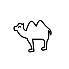 Stroke line icons set of animals. Simple symbols for app development and website design. Vector outline pictograms isolated on a white background. Pack of stroke icons