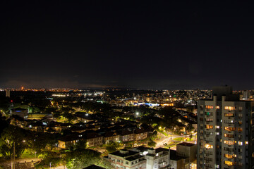 Noite na cidade de Porto Alegre