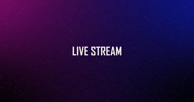 Live Streaming Background Frame - Animated Neon Overlay Template, Gaming Overlay OBS or Streamlabs Studio hi-tech overlay for streamers. Features transparent section for desktop scene and face cam