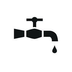 Faucet icon vector design templates simple and modern