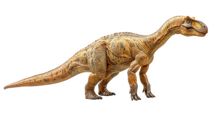 Naklejka premium Diplodocus isolated solid white background, without shadow, single object, detailed, PNG diecut style