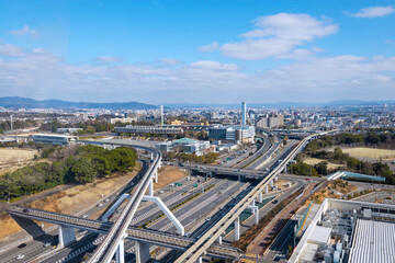 Obraz premium 吹田市の風景